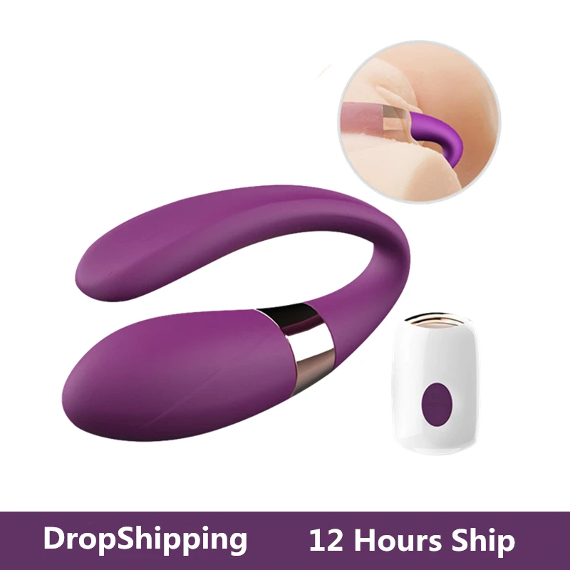 Женский вибратор фаллоимитатор двойной массажа влагалища интимные игрушки для