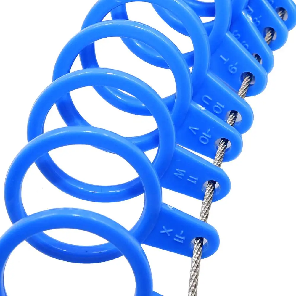 Набор колец размер пальца измерительный инструмент ювелирное изделие