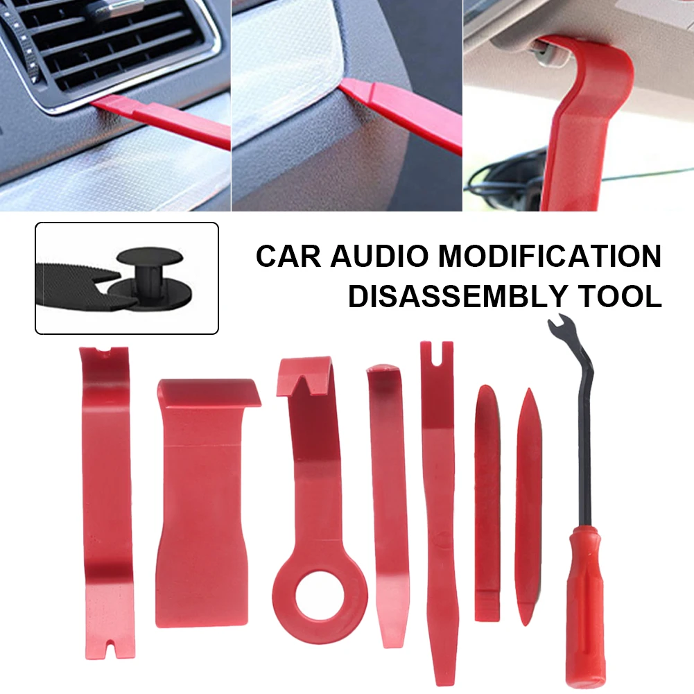 

Car Audio Repair Tools Trim Removal Tool Car Panel Door Audio Trim Removal Tool Kit Auto Clip Pliers Fastener Remover Tool Set