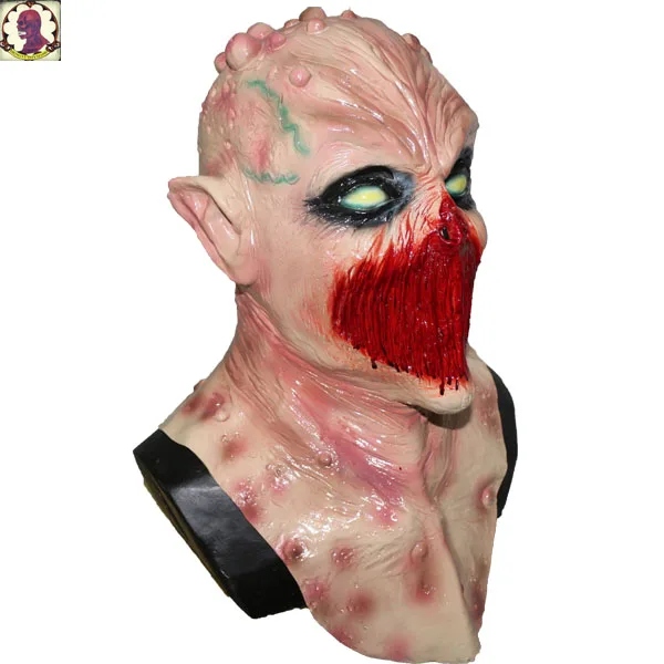 

Женская маска, маска ЗОМБИ Монстра вампира, латексный костюм для вечерние, полноголовая маска для косплея