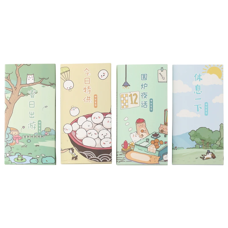 

12 Sets/lot Memo Pads Sticky Notes Unbelievable Daliy Scrapbooking Stickers Office School stationery