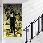 Плакат аниме My Hero Academia Shouta Aizawa HD, Настенная картина Моя геройская Академия для декора гостиной живопись на холсте, мультфильмы