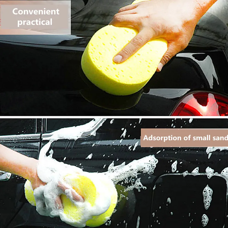 Автомобильная объемная компрессионная губка с сотовым отверстием вакуумная