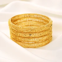nigeria oman dubai africa gold color bangles for women arab african gold color bracelet jewelry middle east wedding gifts
