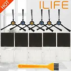 Робот-пылесос фильтр HEPA губчатые фильтры для ilife V8 V8s X750 A7 X800 X785 V80 Запчасти для роботизированного пылесоса аксессуары