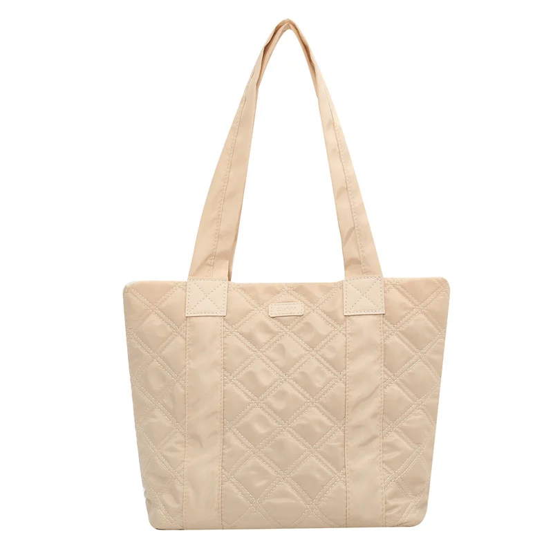 

Women's Leisure Tot Handbag New Polyester One Shoulder Cotton Clothes Shoulder Bag