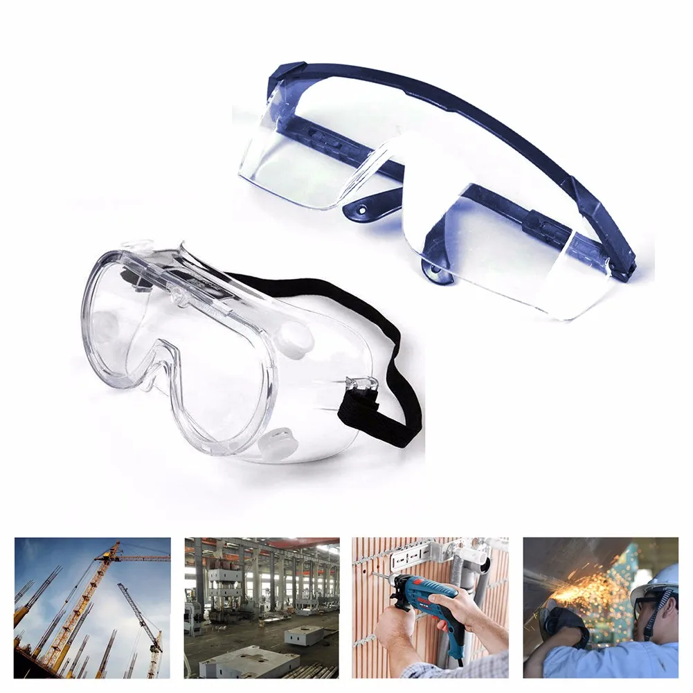 

1 Pc Welding Spectacles Glass Clear Eye Protection For Construction Sites Home