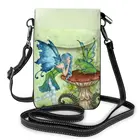 Грибная сумка через плечо, женская кожаная сумка с рисунком гриба, женские сумки, трендовые многофункциональные сумки высокого качества