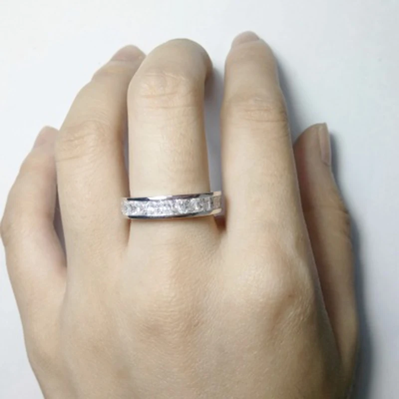 DODO серебристый цвет ААА кубический цирконий шармы Свадебные обручальные кольца модные ювелирные изделия