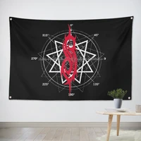 pop rock band flag banner wall art hd canvas printing tapestry mural concert music festival home decoration rock music stickers