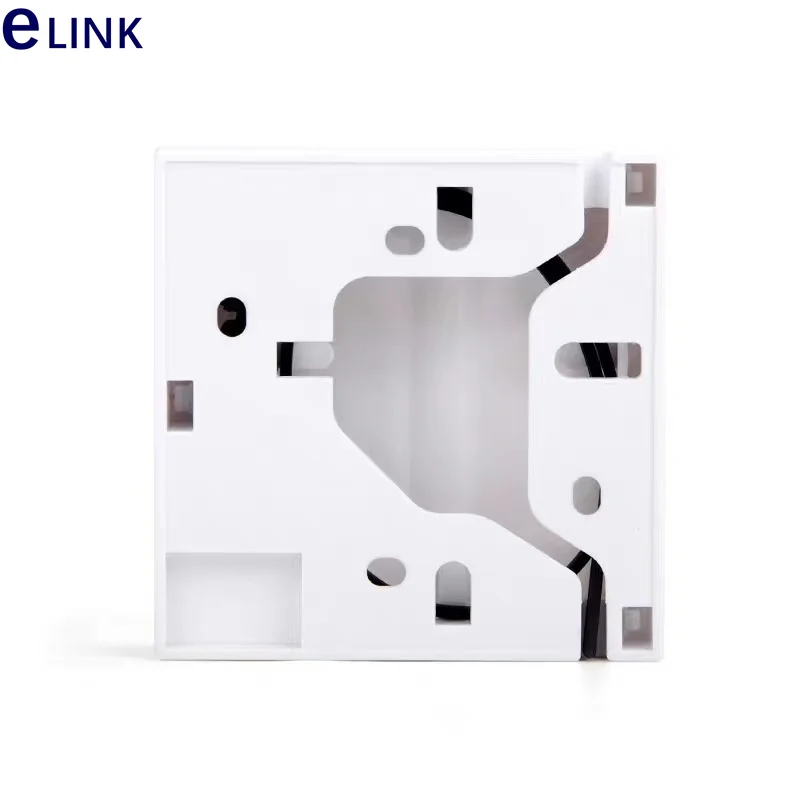 Лицевая панель ftth 30 шт. Белый настенный разъем из АБС-пластика без адаптера 86 ELINK 1