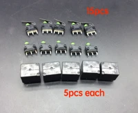 15pcs micro switch for audi j518 lock ignition switch a6l q7 steering wheel lock ecu board 3 straight feet act512 car relay