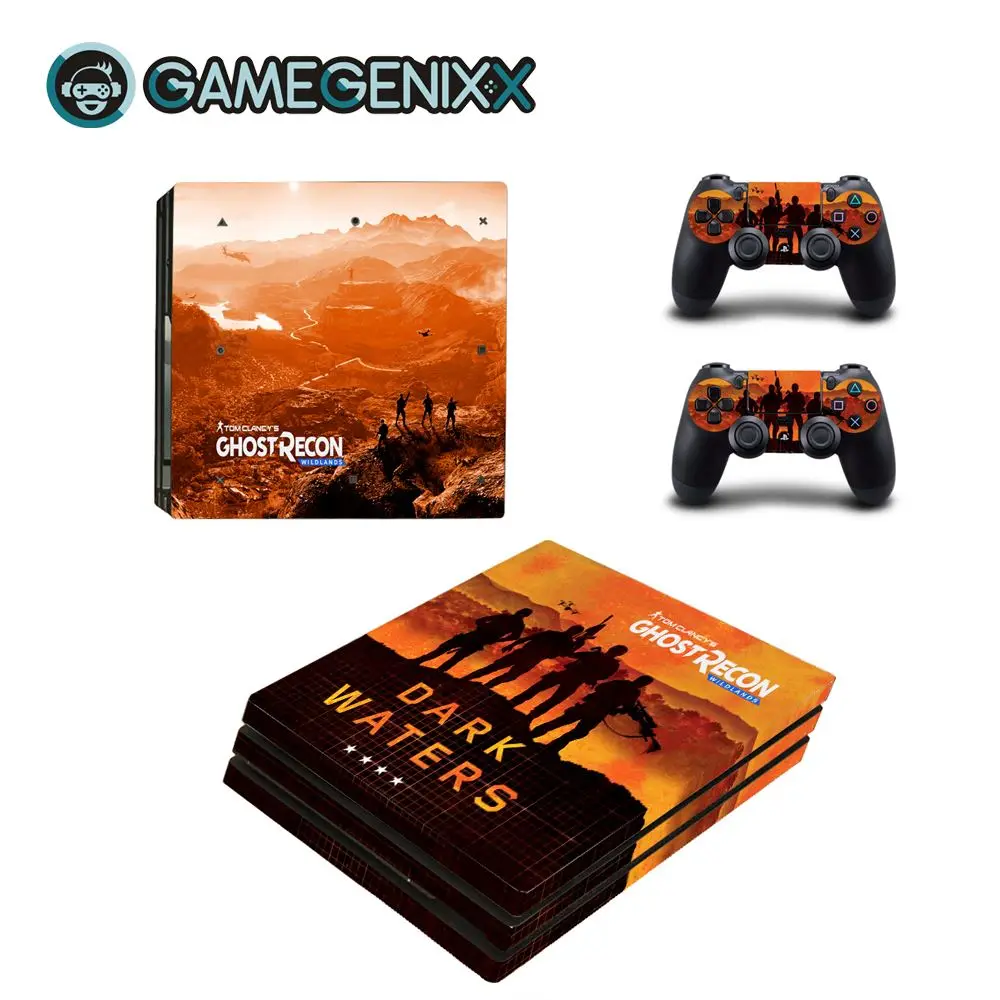 GAMEGENIXX наклейка на кожу виниловая водонепроницаемый чехол для PS4 Pro консоли и 2