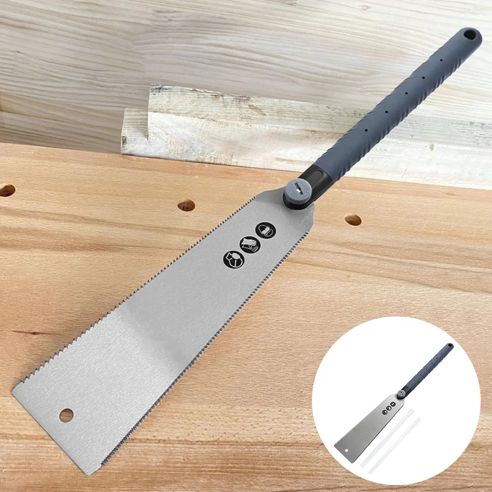 

250mm SK5 Saws Japanese Double Edge Hand Saw Woodworking Pull Saw Hand Saw For Tenon Wood Bamboo Plastic Wood Cutting