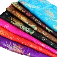 wide 35 chinese silk jacquard brocade fabric for hanfu cos kimono costume cheongsam clothing material