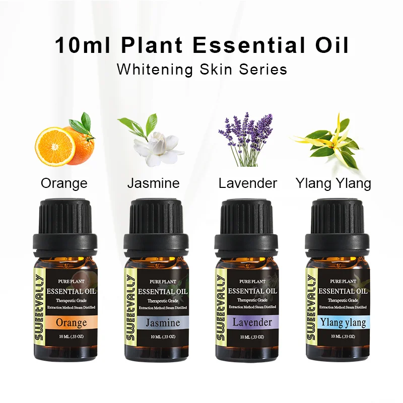 4 шт./компл. Эфирное Масла ароматерапия аромат для светодиодные лампы дома