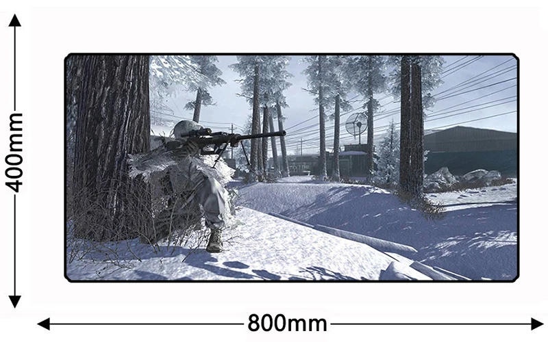 800*400 мм Большой запирающий край игровой коврик для компьютерной мыши Call of Duty, нескользящий коврик для мыши с клавиатурой, ноутбука, игры, геймера, офисного стола, коврик для мыши