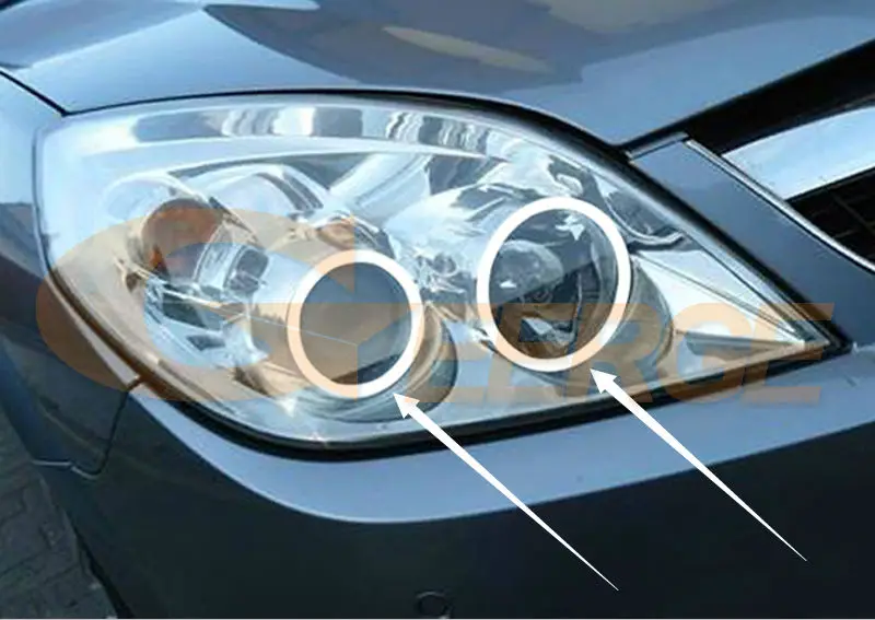 Для Opel Vectra C 2005 2006 2007 2008 facelift фара RF remote Bluetooth APP многоцветный ультра яркий RGB