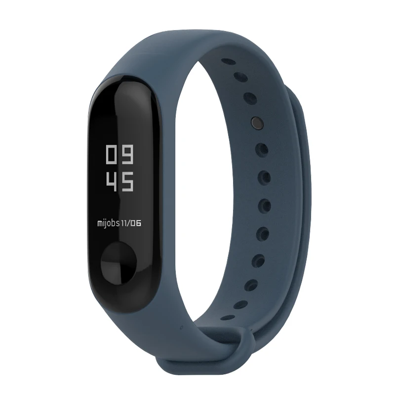 Mi jobs для xiaomi mi Band 3 4 ремешок спортивных часов часы силиконовый браслет band
