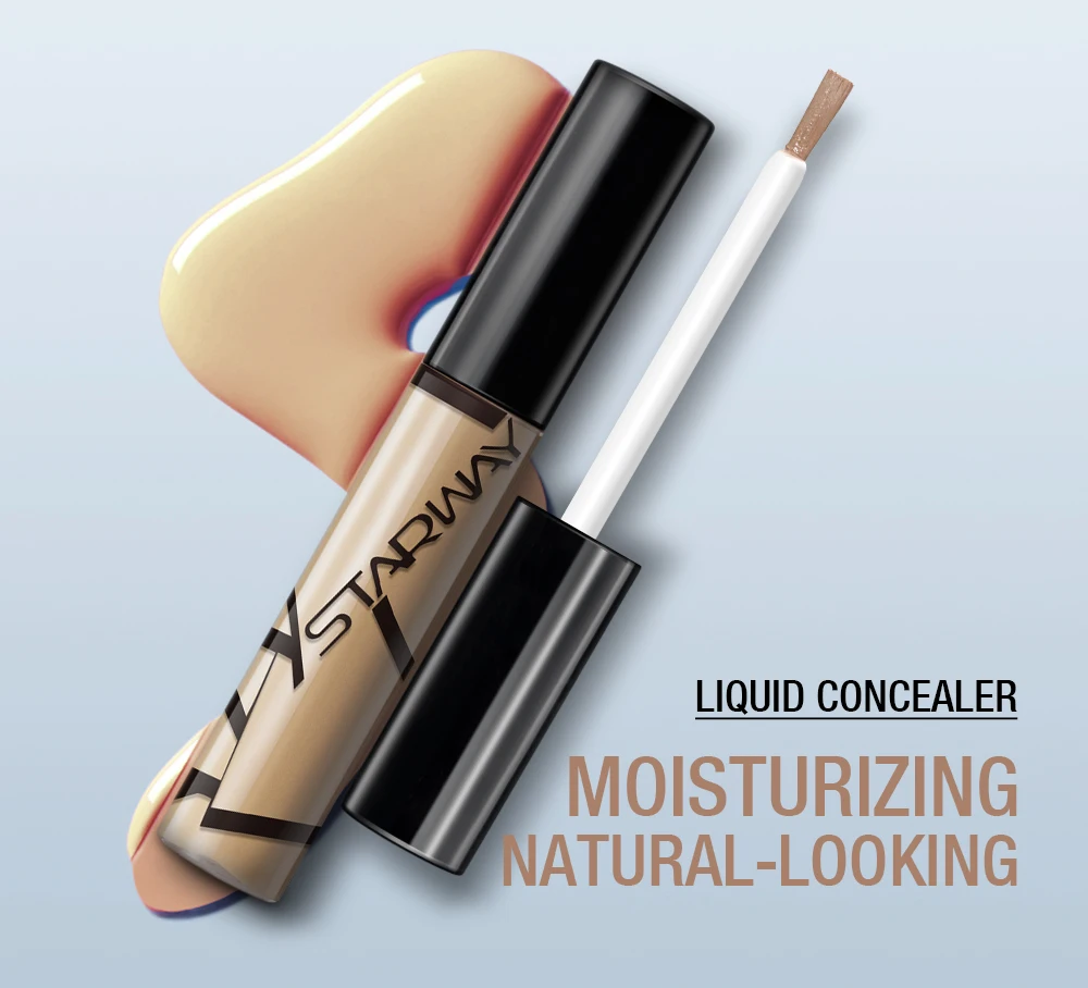 Жидкий консилер STARWAY 24 цвета яркий масляный с полным покрытием водостойкая