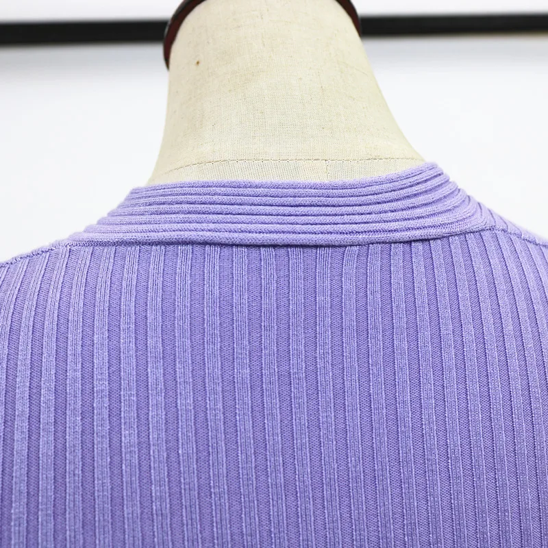 Сексуальный женский свитер с v-образным вырезом Осень-зима 2020 тонкие пуловеры