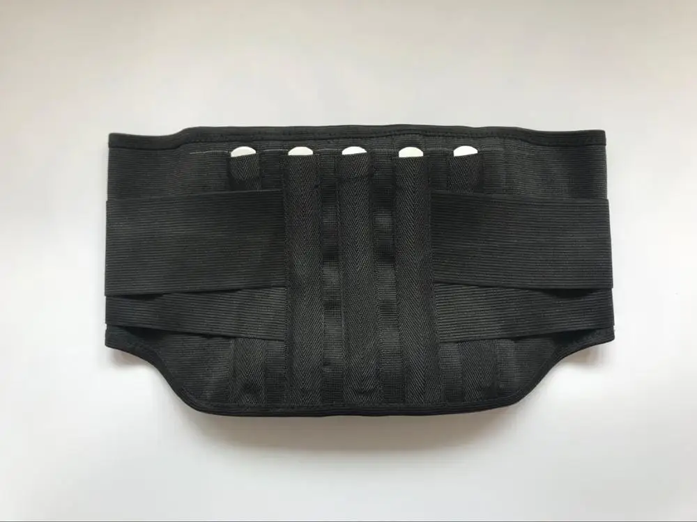 Спортивный пояс для взрослых самонагревающийся со стальной пластиной