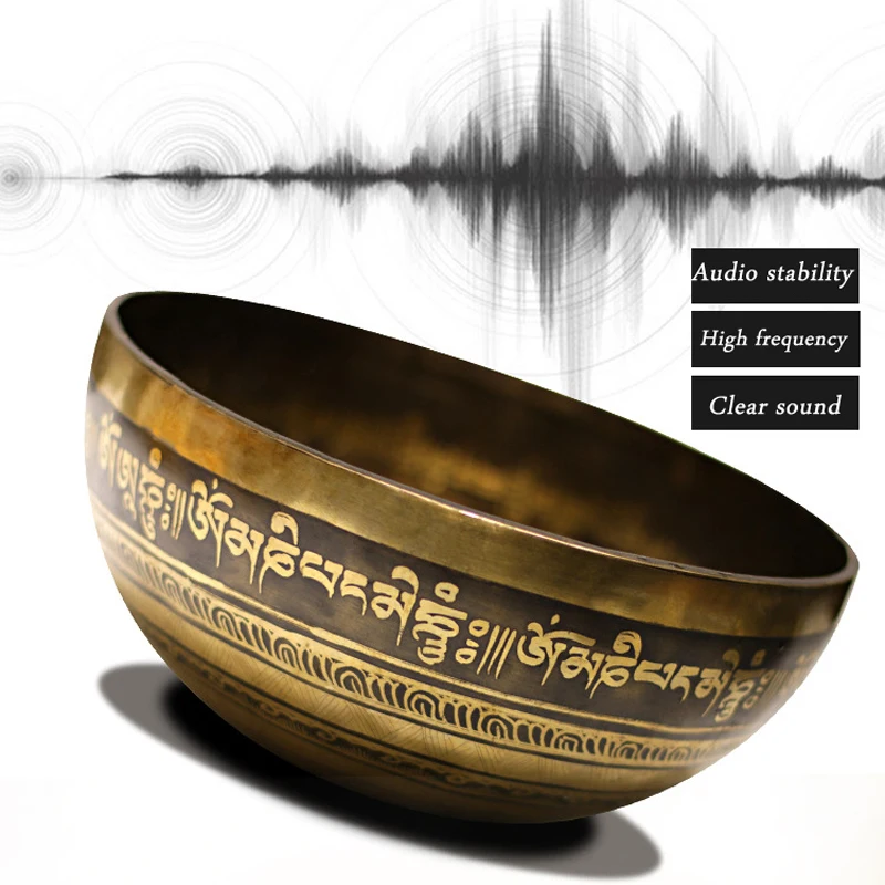 Из Непала Тибета петь чаши Гималайский буддийские Йога Поющая чаша для медитаций