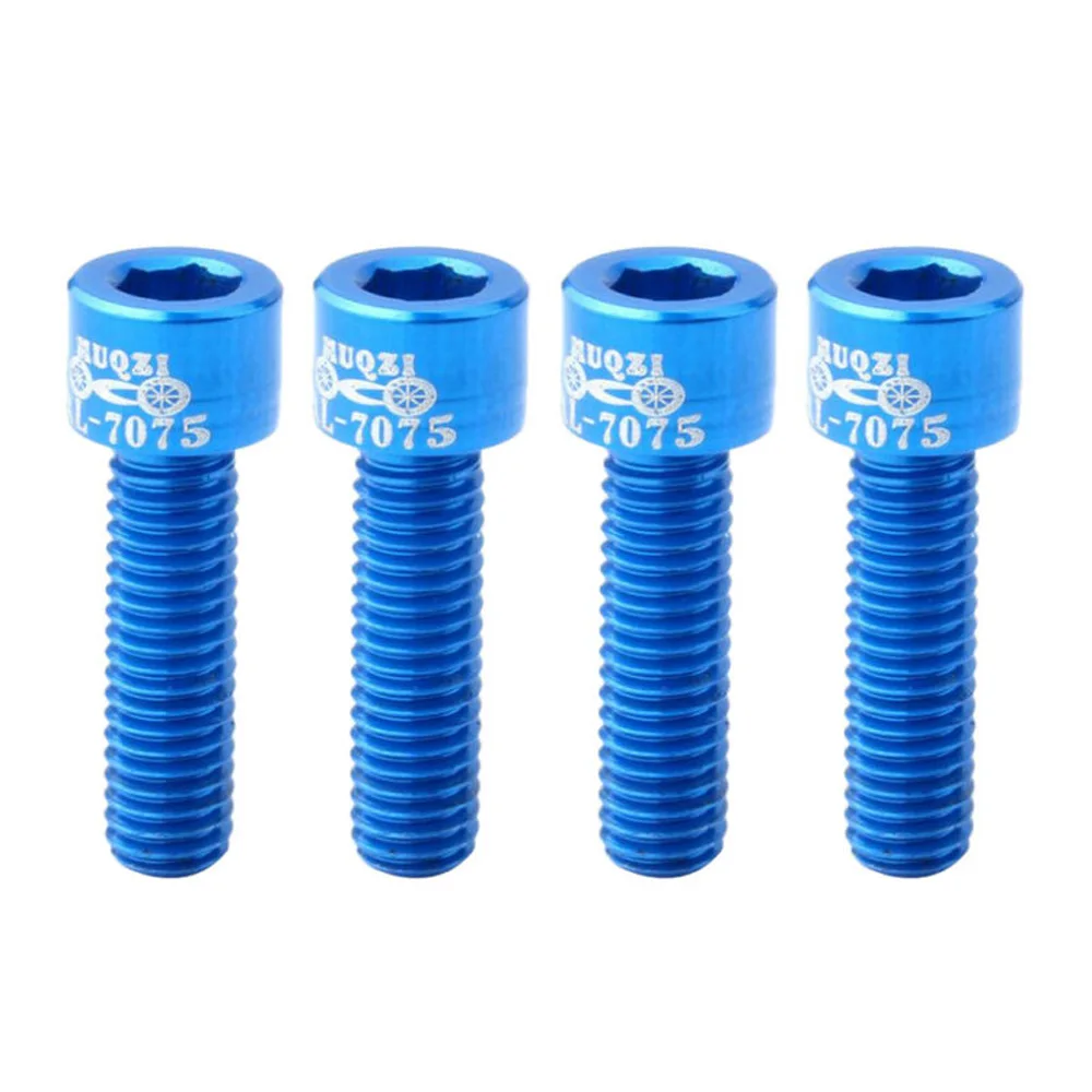 

MTB Stem Screws Road Mountain Bike Installation Assembly Spare MUQZI 4Pcs