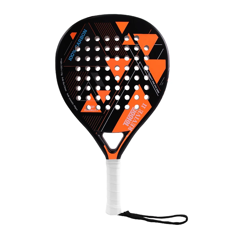 

Teloon Padel Tennis Racket Beach Rackets Carbon Fiber Paddle Tennis Racquet Ball Overgrip EVA Face Women Men Cricket Bat Rackets