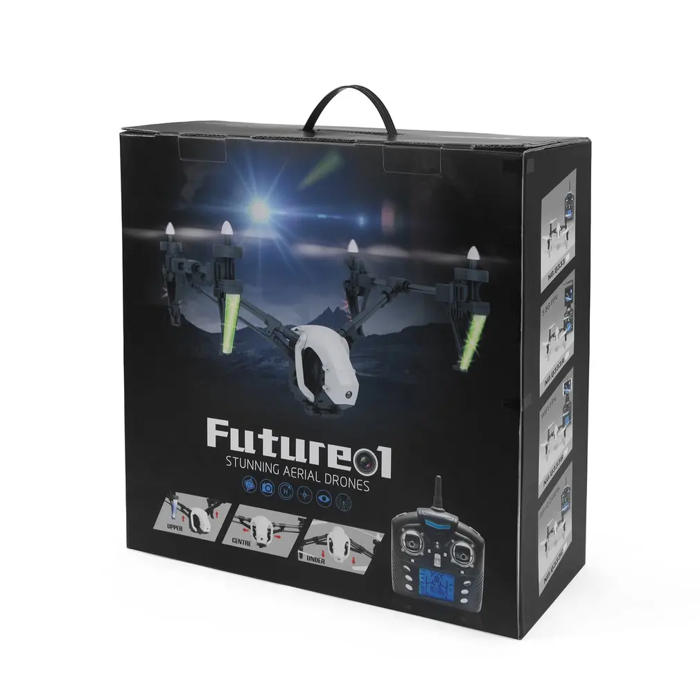 Wltoys Q333 Drone Three-stage Deformation Aerial Four-axis Aircraft Real-time Image Transmission Drone FPV RC Helicopter