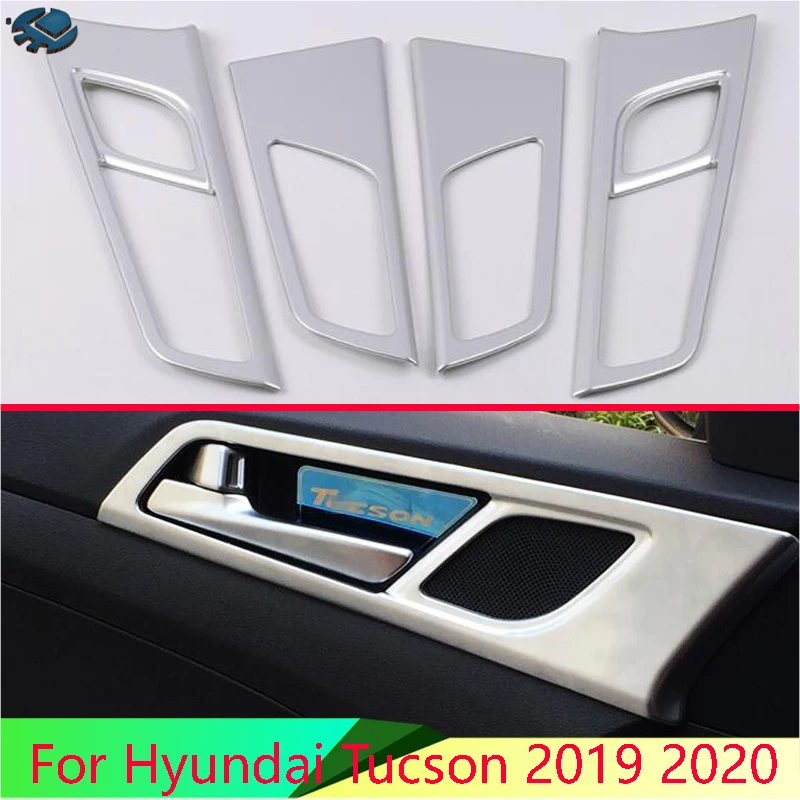 Для Hyundai Tucson 2019 2020 автомобильные аксессуары ABS Хромированная Крышка для