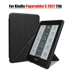 Смарт-чехол на магните для нового Kindle Paperwhite 2021 года, 5 подписей 11-го поколения, Модель  M2L3EK 6,8 дюйма