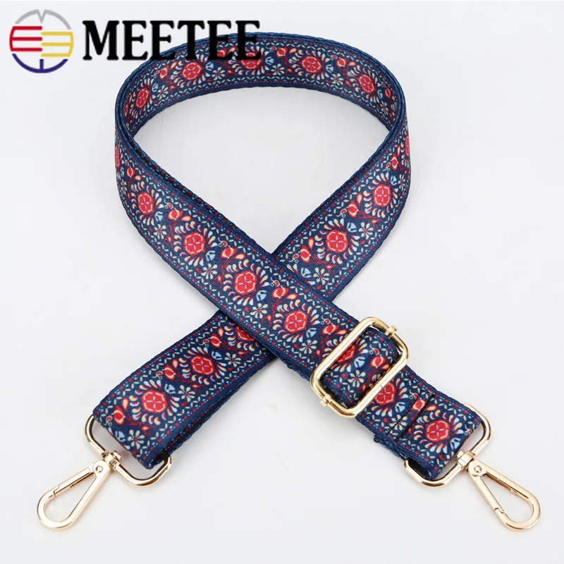 Meetee Новинка 3 8 см ширина красочные ремешки для сумки золотые серебряные черные