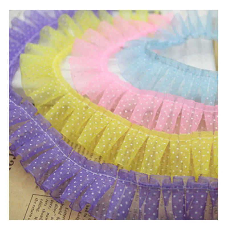 

Кружевная гипюровая ткань, 2,5 см, 1 м