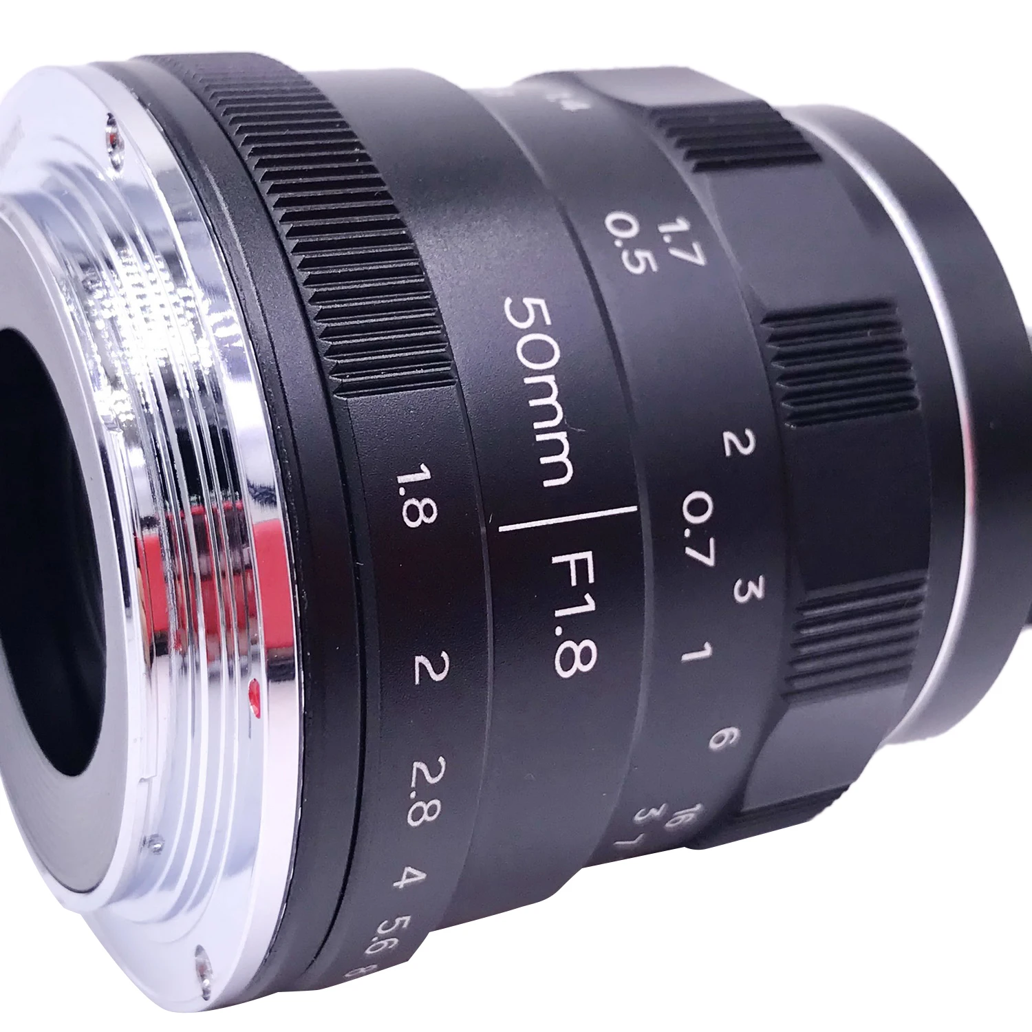 

NEWYI 50mm F/1.8 Manual Focus Prime Lens for Panasonic Olympus Mini M4/3 Camera Hot