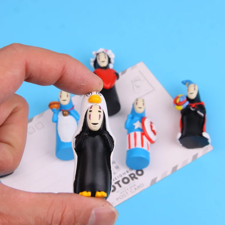 Креативные Мультяшные магниты для холодильника без лица студийной съемки