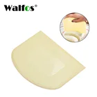 Скребок Walfos для теста, ровный мастерок для торта, инструмент для выпечки, скребок для теста, Кухонное масло нож для теста, резак высокого качества