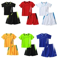 kids boys summer clothes set breathable net running sport suit boys t shirt and shorts set for basketball football workout wear