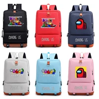 cartoon game backpack school bag for girls boys plecak women men children teens laptop travel rucksack knapsack