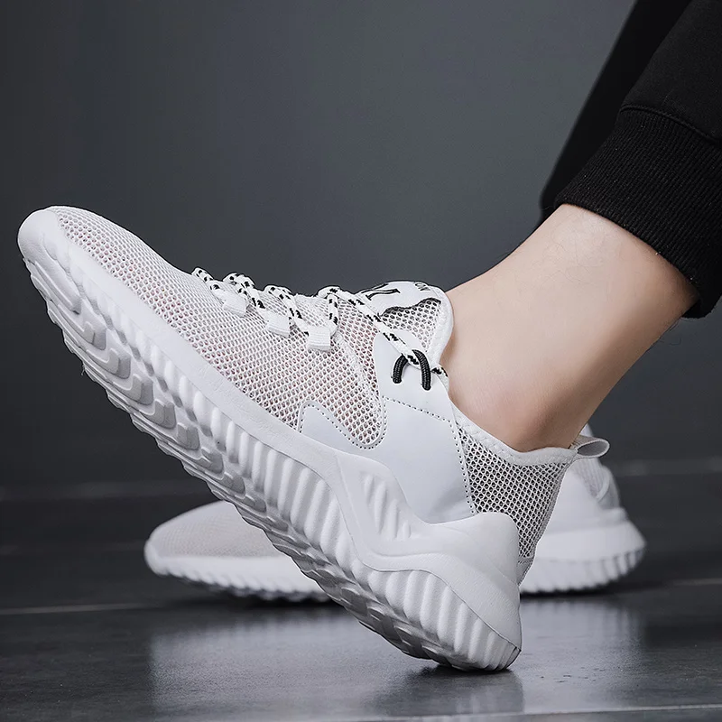 

Men Comfortable Footwear Breathable Mesh Sport Tzapatos De Hombre Spring Summer Men Shoes Sneakers Flat Male Casual Shoes