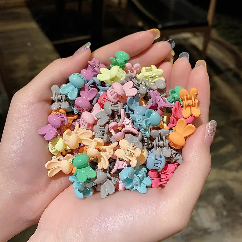 Детские маленькие заколки для волос 10-30 шт./компл. с цветами звездочками Микки