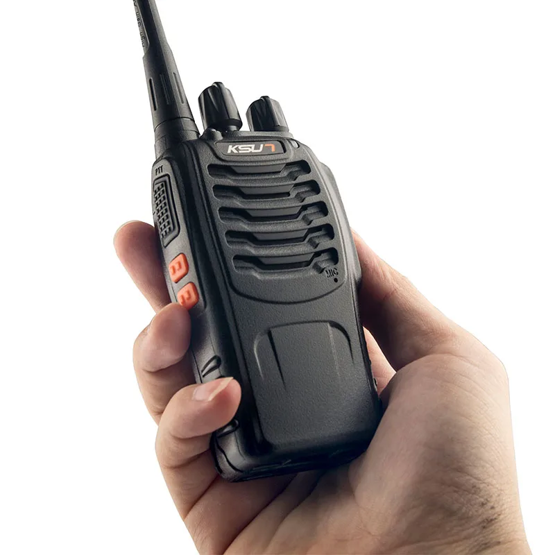 KSUN 888s иди и болтай Walkie Talkie “иди Портативный радиостанция 5 Вт UHF 400 470 МГц Comunicador