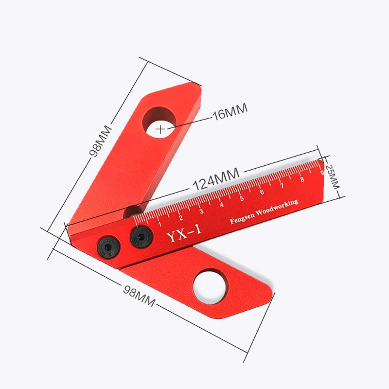 90-градусный прямоугольный маркировочный инструмент для плотника Круглый и