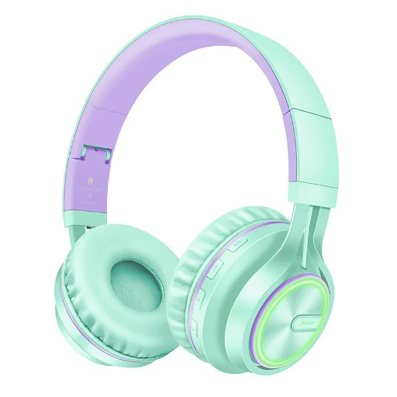 Модные умные Bluetooth-наушники проводные + беспроводные стерео-наушники с