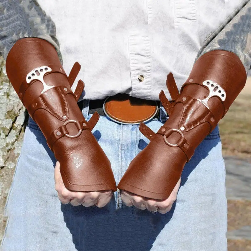 Защита на руку в стиле стимпанк ретро с заклепками защита средневековом Мужская