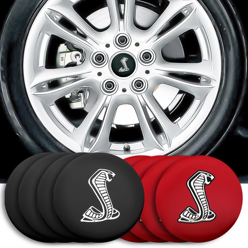 4 шт. авто Стайлинг декоративные Кобра Центральная втулка колеса автомобиля