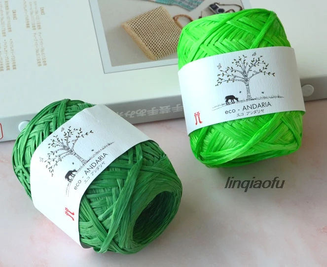 Сумка для шляпы из натурального волокна и бумажная нить | Дом сад