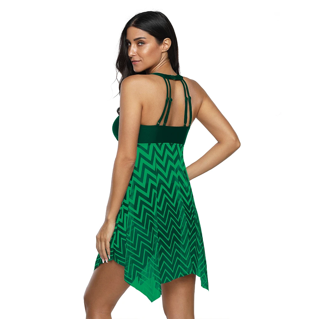 Купальник лоскутный купальник женский сетчатый танкини купальный костюм