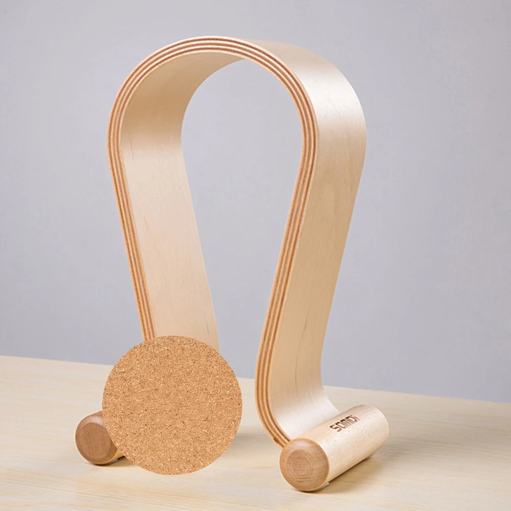 Деревянные березы деревянный наушник игровая гарнитура Дисплей Подставка для