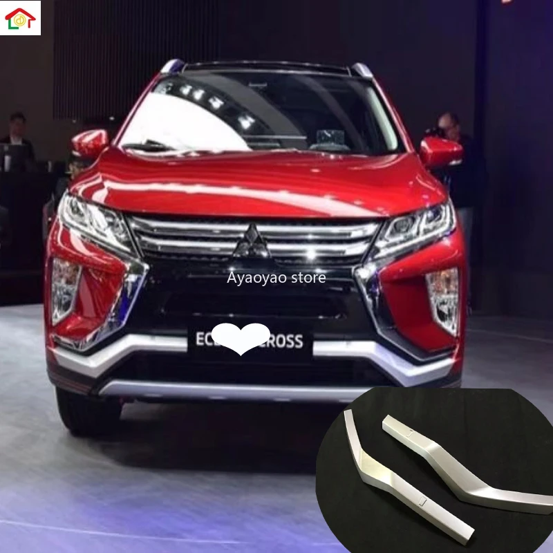 

Накладка на передний бампер для Mitsubishi ECLIPSE CROSS 2018 2019